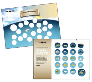 TYPEWORLD Stickervel